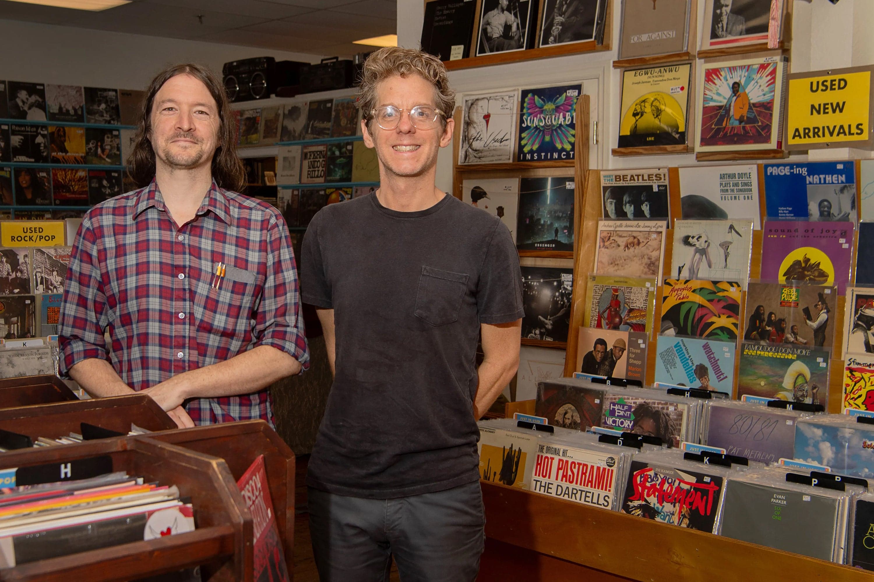 Matt and Mark, owners of Harvest Records
