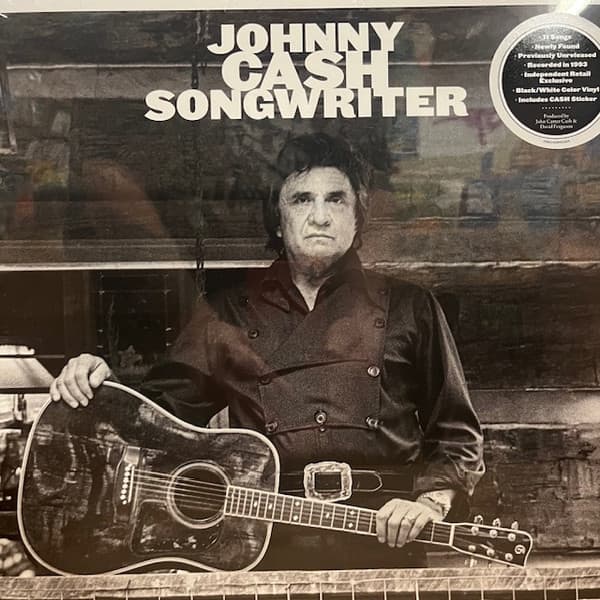 CASH, JOHNNY - SONGWRITER (BLACK/WHITE COLOR)
