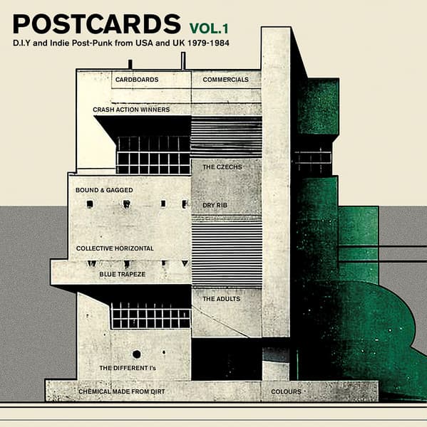 VARIOUS ARTISTS - POSTCARDS VOL. 1 : DIY AND INDIE POST-PUNK FROM USA AND UK 1979-1984