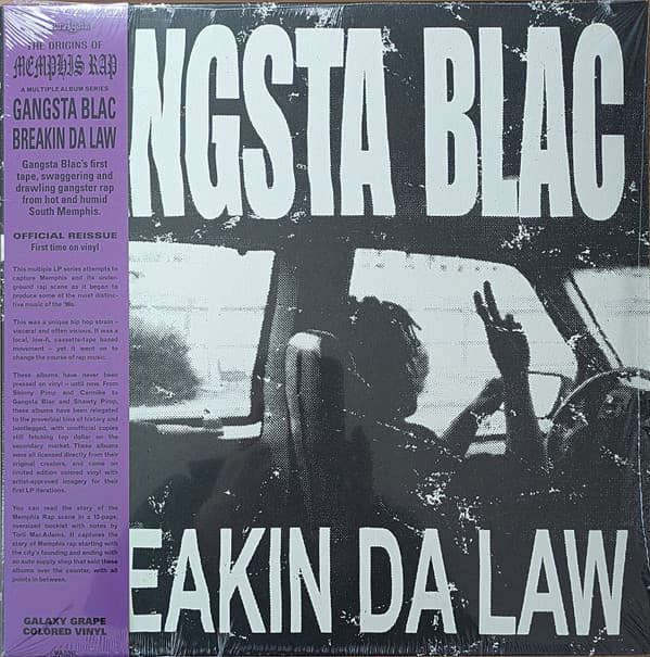 GANGSTA BLAC - BREAKIN DA LAW (GALAXY GRAPE)