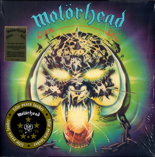 MOTORHEAD - OVERKILL (BLUE) (COLV) (LTD) (TRQ) (ANIV) (HFSM)