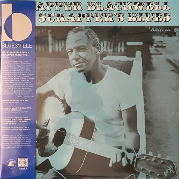 BLACKWELL, SCRAPPER - SCRAPPER'S BLUES