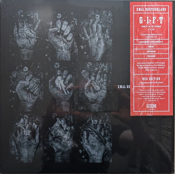 XMAL DEUTSCHLAND - GIFT: THE 4AD YEARS (TRANSP. RED)