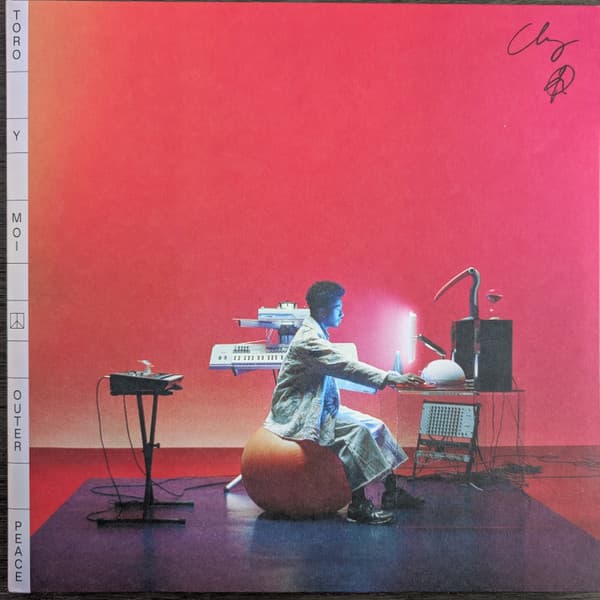 TORO Y MOI - OUTER PEACE (NEON VIOLET/TANGERINE)