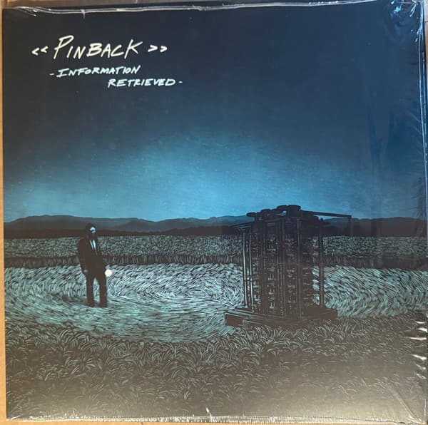 PINBACK - INFORMATION RETRIEVED (COLOR)