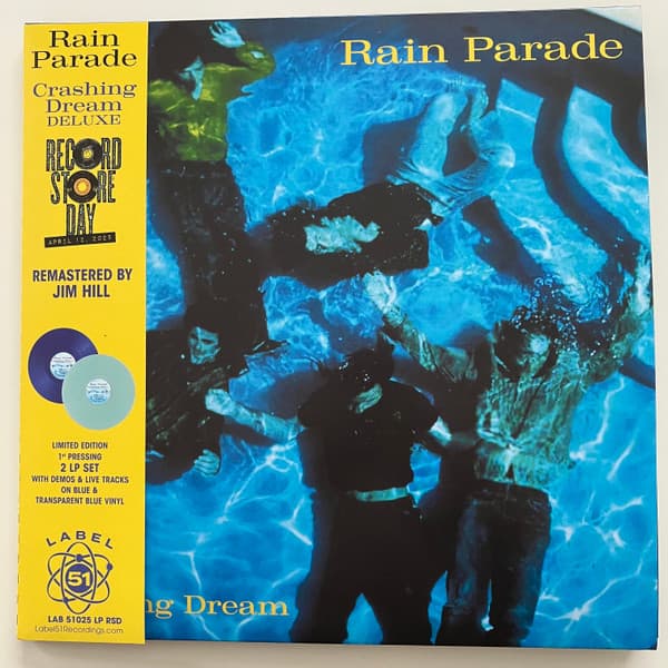 RAIN PARADE - CRASHING DREAM (DELUXE, BLUE/TRANSP. BLUE)