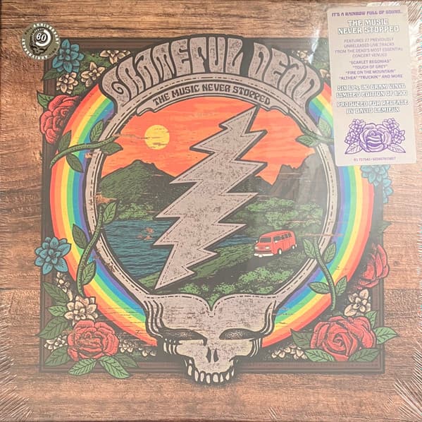 GRATEFUL DEAD - THE MUSIC NEVER STOPPED