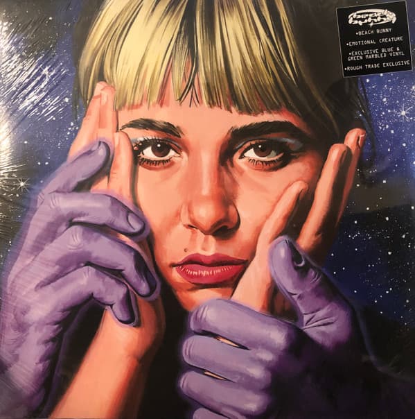 BEACH BUNNY - EMOTIONAL CREATURE (ORANGE & YELLOW MARBLED)