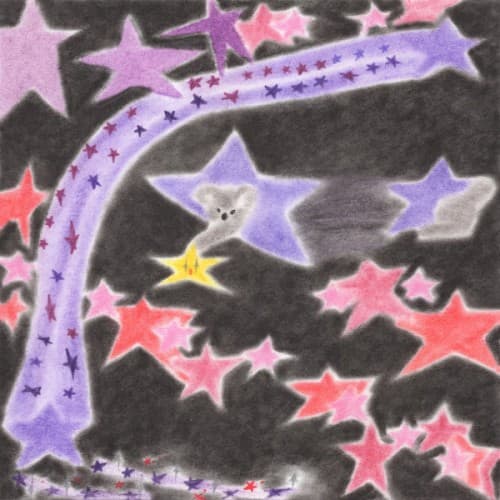 NEGGY GEMMY - CBD REIKI MOONBEAM (GOLD & PURPLE BLEND)