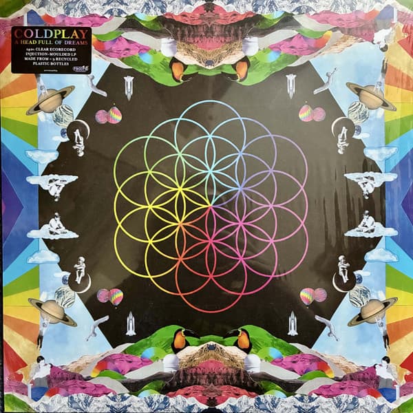 COLDPLAY - A HEAD FULL OF DREAMS (CLEAR ECO)