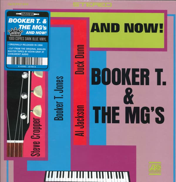 BOOKER T & THE MG'S - AND NOW (BLUE) (COLV) (UK)