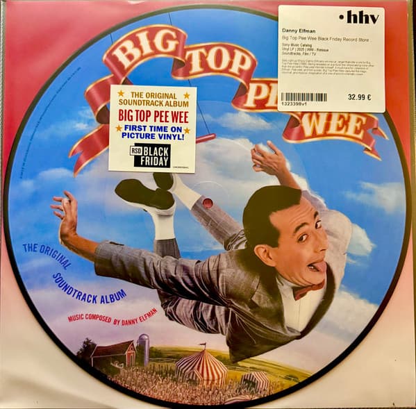 ELFMAN, DANNY  - BIG TOP PEE WEE (PICT DISC)