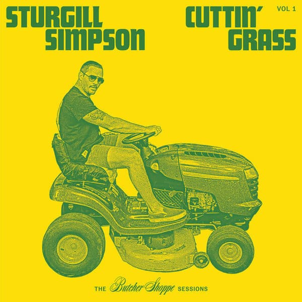 SIMPSON,STURGILL - CUTTIN' GRASS (BLK)