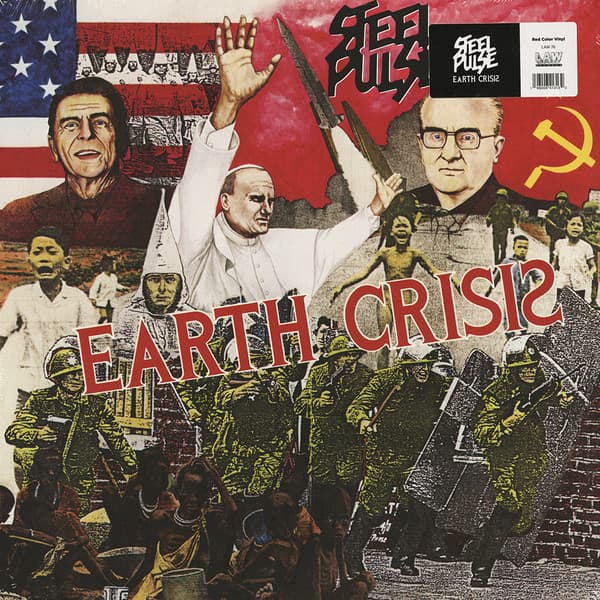 STEEL PULSE - EARTH CRISIS (RED)