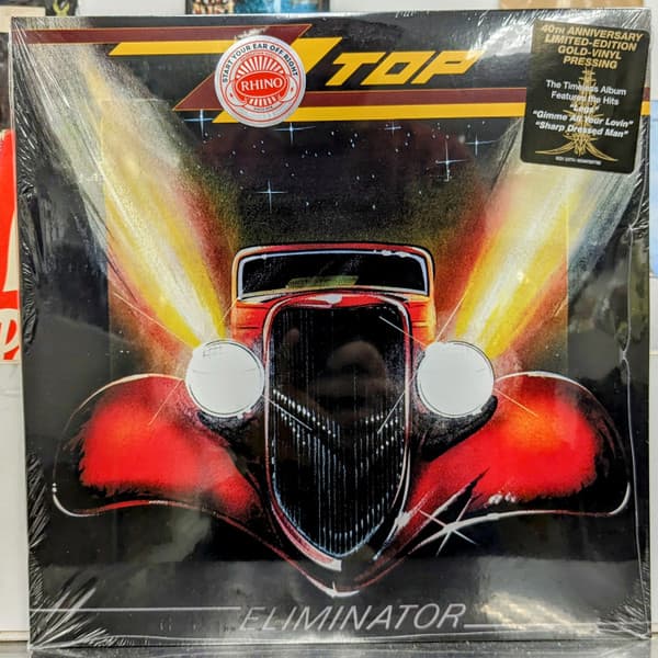 ZZ TOP - ELIMINATOR (GOLD)