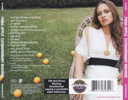 APPLE,FIONA - EXTRAORDINARY MACHINE