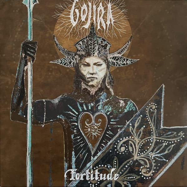 GOJIRA - FORTITUDE (BROWN/GREY SPLATTER)