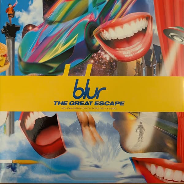 BLUR - GREAT ESCAPE (30TH ANN'Y, BLUE/YELLOW)