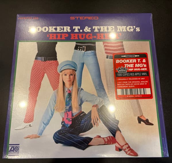 BOOKER T & THE MG'S - HIP HUG-HER (COLV) (RED) (UK)
