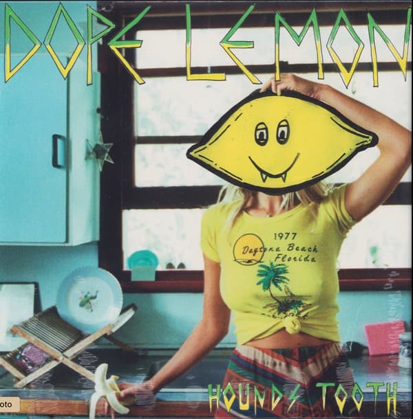DOPE LEMON - HOUNDS TOOTH (CVNL) (LIME)