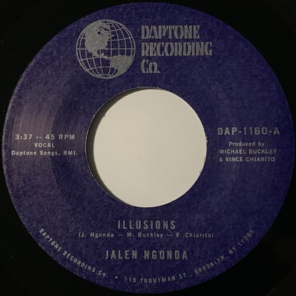 NGONDA,JALEN - ILLUSIONS / RAPTURE