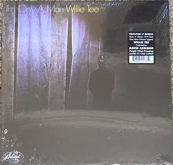 TEE, WILLIE - I'M ONLY A MAN (PURPLE)