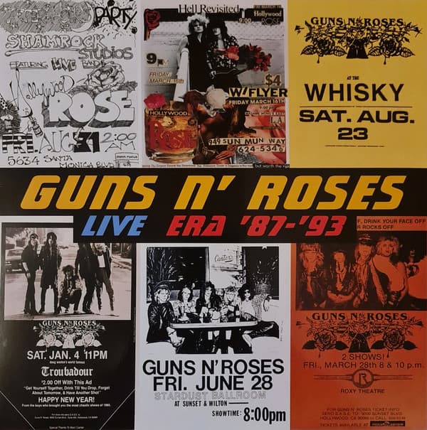 GUNS N' ROSES - LIVE ERA '87-'93