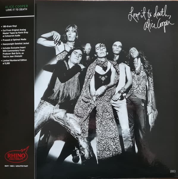 COOPER,ALICE - LOVE IT TO DEATH (HIFI)