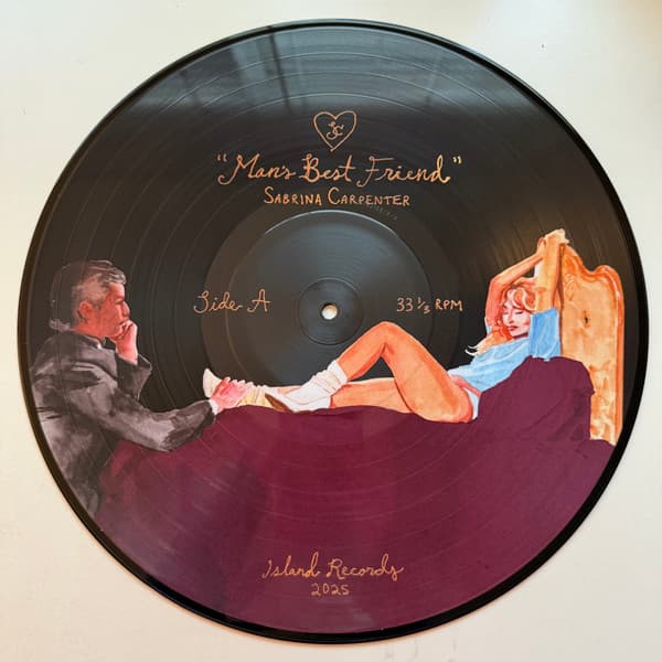 CARPENTER,SABRINA - MAN'S BEST FRIEND (BLUE)