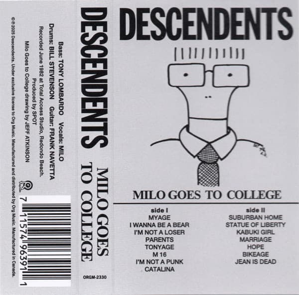 DESCENDENTS - MILO GOES TO COLLEGE
