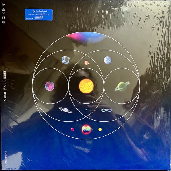 COLDPLAY - MUSIC OF THE SPHERES (CLEAR ECO)