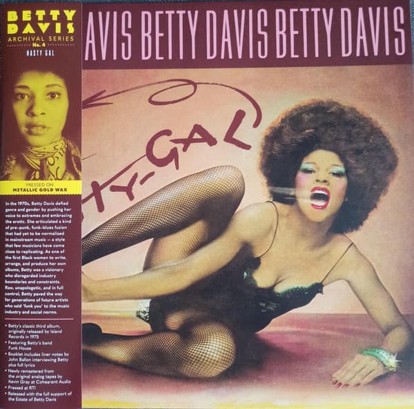 DAVIS, BETTY - NASTY GAL (METALLIC GOLD)