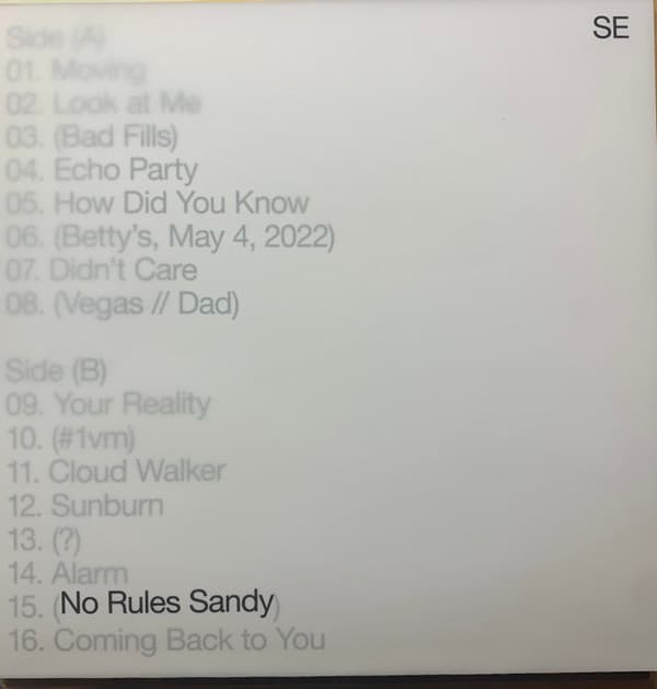 SYLVAN ESSO - NO RULES SANDY