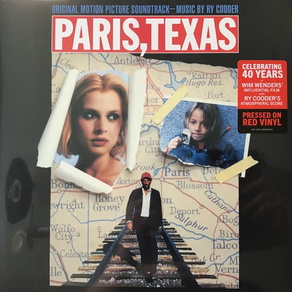 SOUNDTRACK (RY COODER) - PARIS, TEXAS (RED)