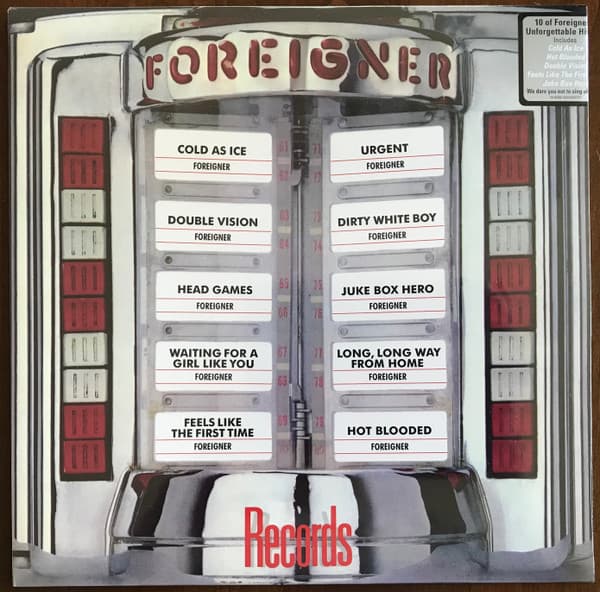 FOREIGNER - RECORDS
