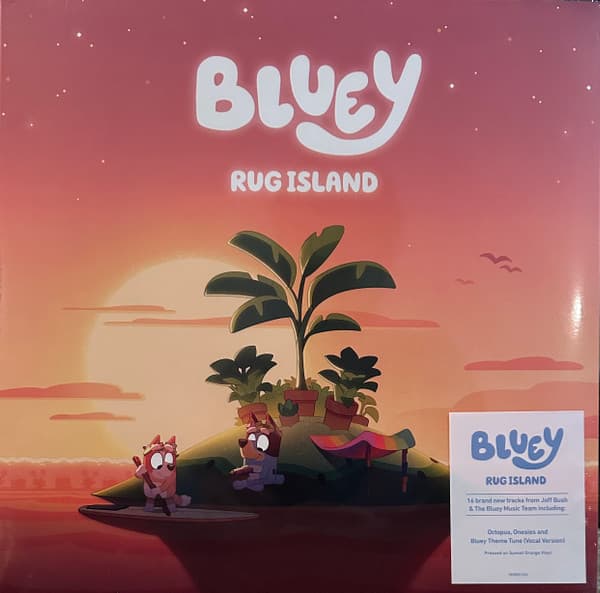 BUSH, JOFF & THE BLUEY MUSIC TEAM - RUG ISLAND (SUNSET ORANGE)