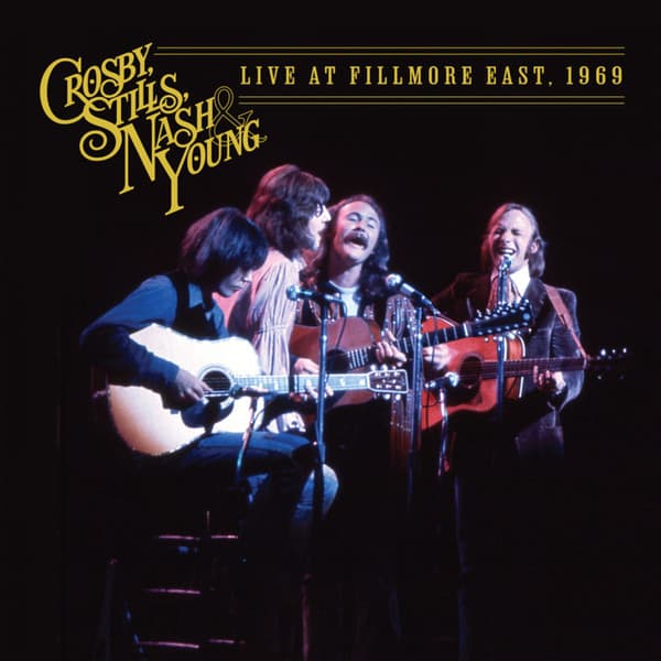 CROSBY STILLS NASH & YOUNG - LIVE AT FILLMORE EAST, 1969 (CLEAR)