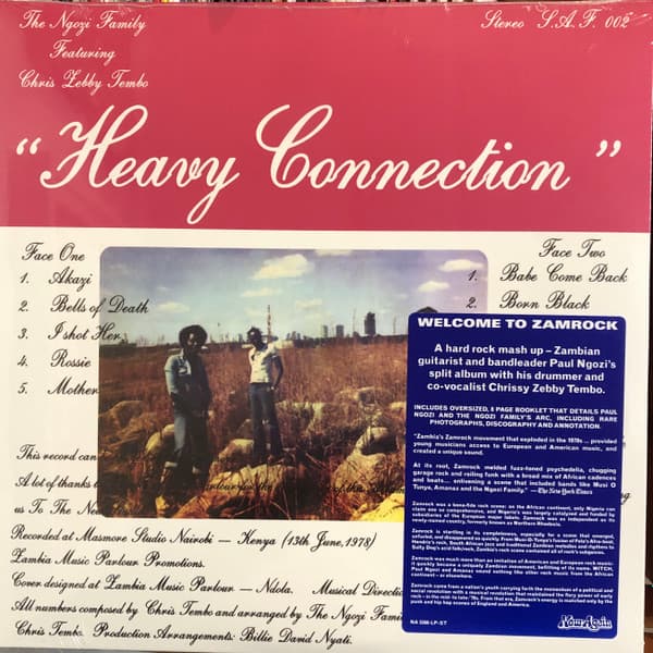 NGOZI FAMILY FEAT. CHRISSY ZEBBY TEMBO - HEAVY CONNECTION