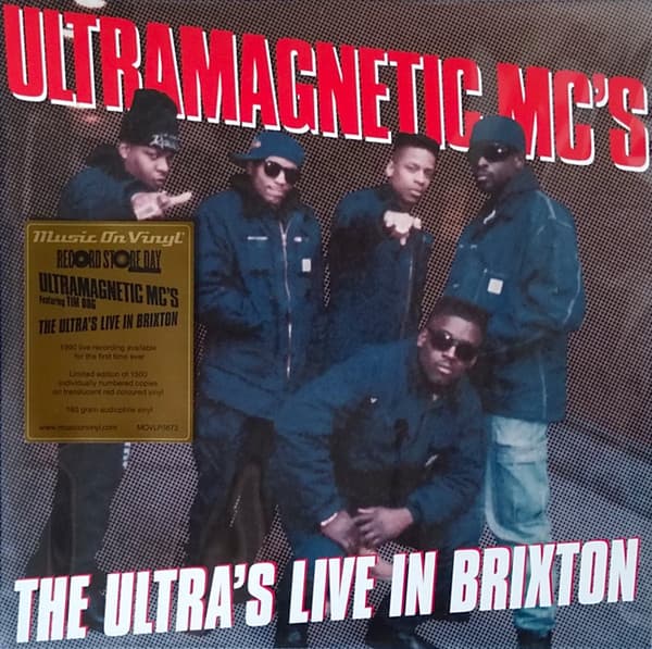ULTRAMAGNETIC MC'S - THE ULTRA'S LIVE IN BRIXTON (TRANS RED)