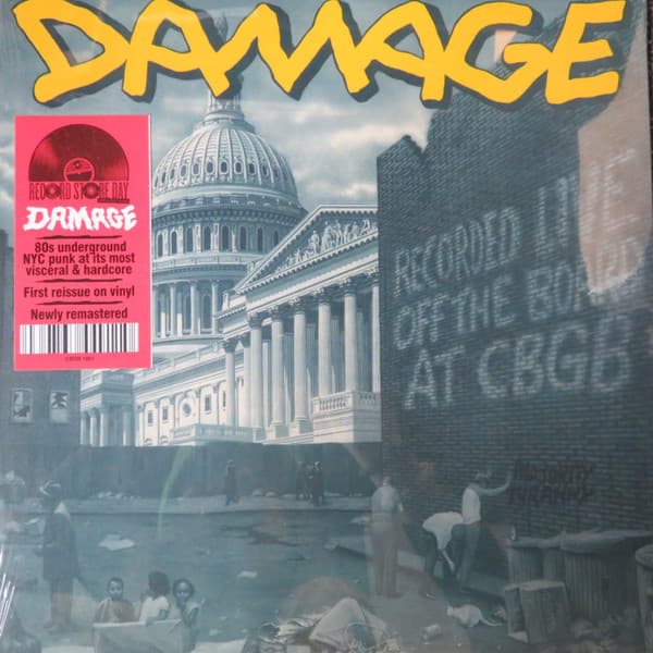 DAMAGE - RECORDED LIVE OFF THE BOARD AT CBGB