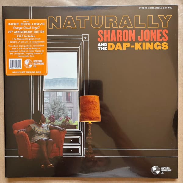 JONES, SHARON & THE DAP KINGS - NATURALLY (20TH ANNY, EXPANDED, ORANGE)
