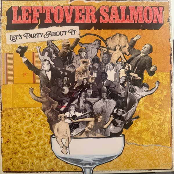 LEFTOVER SALMON - LET'S PARTY ABOUT IT (YELLOW/PURPLE SWIRL)