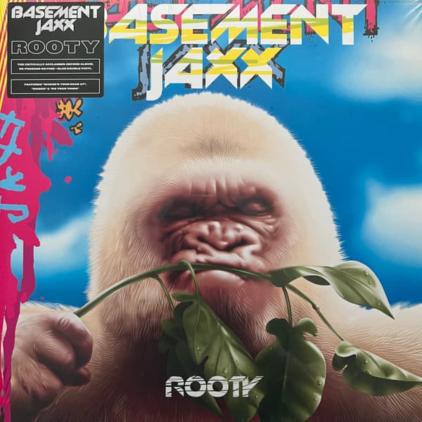 BASEMENT JAXX - ROOTY (PINK & BLUE VINYL)
