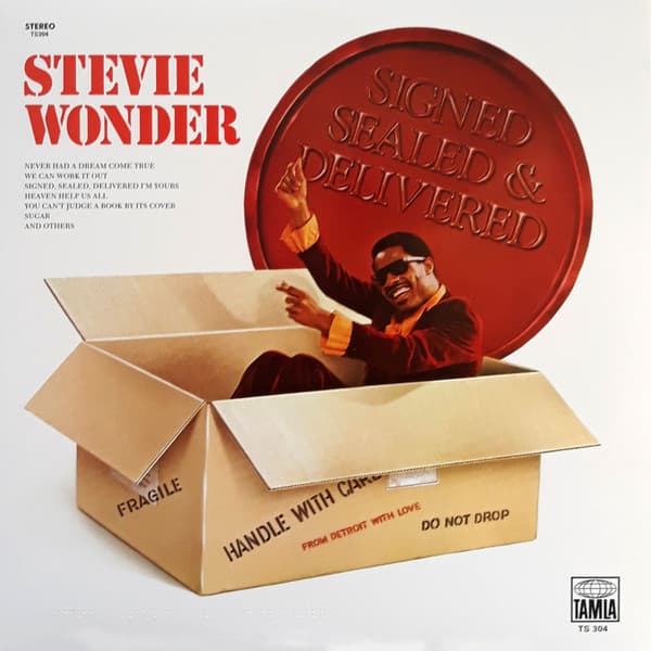 WONDER,STEVIE - SIGNED SEALED & DELIVERED