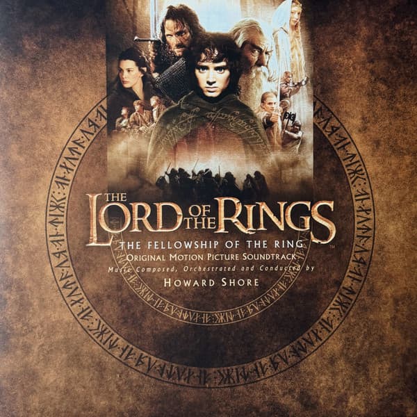 SHORE, HOWARD / SOUNDTRACK - THE LORD OF THE RINGS: THE FELLOWSHIP OF THE RING (PALANTIR CLEAR)
