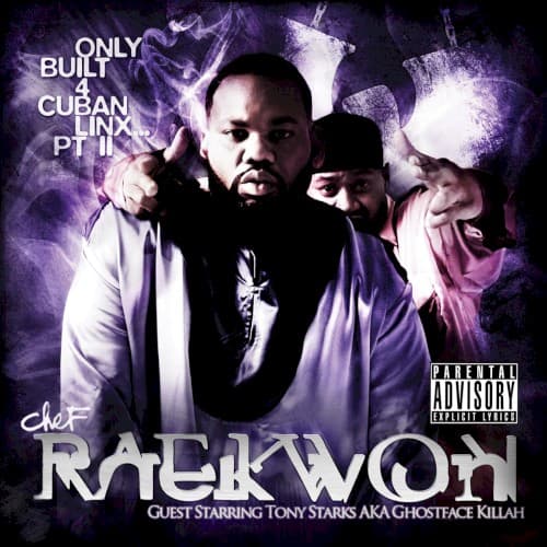 RAEKWON - ONLY BUILT 4 CUBAN LINX... PT II (PURPLE/YELLOW SPLATTER)