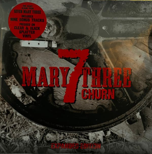 SEVEN MARY THREE - CHURN - EXPANDED EDITION (CLEAR & BLACK SPLATTER)