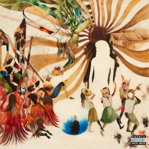 JID - GOD DOES LIKE UGLY (TRANSLUCENT BLACK ICE)