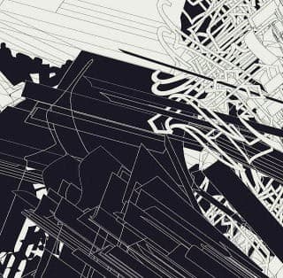 BORIS - DRONEVIL -EXAMPLE- (MILKY CLEAR W/ SPLATTER)