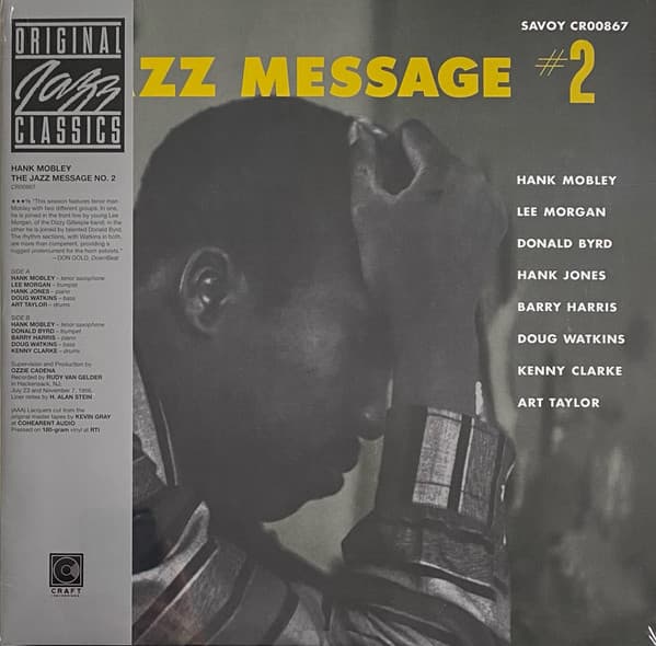 MOBLEY, HANK - THE JAZZ MESSAGE NO.2